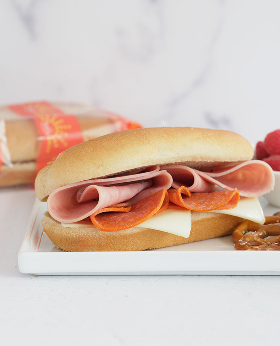 Turkey Ham, Turkey Pepperoni & Cheese Sub, WG (IW)