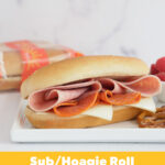 Turkey Ham, Turkey Pepperoni & Cheese Sub, WG (IW) 70085_Label_980x1210