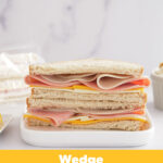 Turkey, Turkey Ham & Cheese Wedge Nitrate/Nitrite Free, WG (IW) 70513_LABEL_980x1210