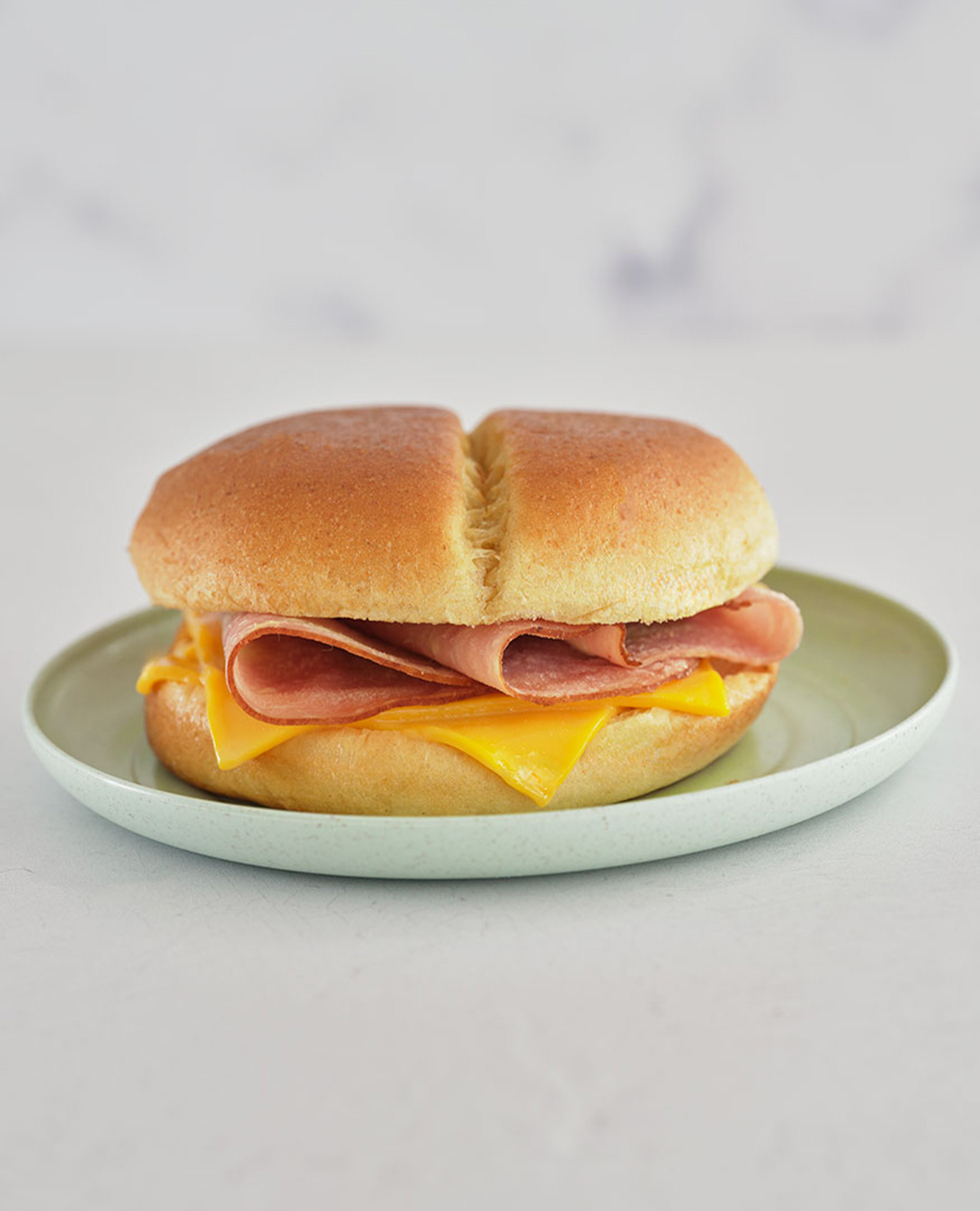 Black Forest Ham & Cheddar Brioche, WG (IW)