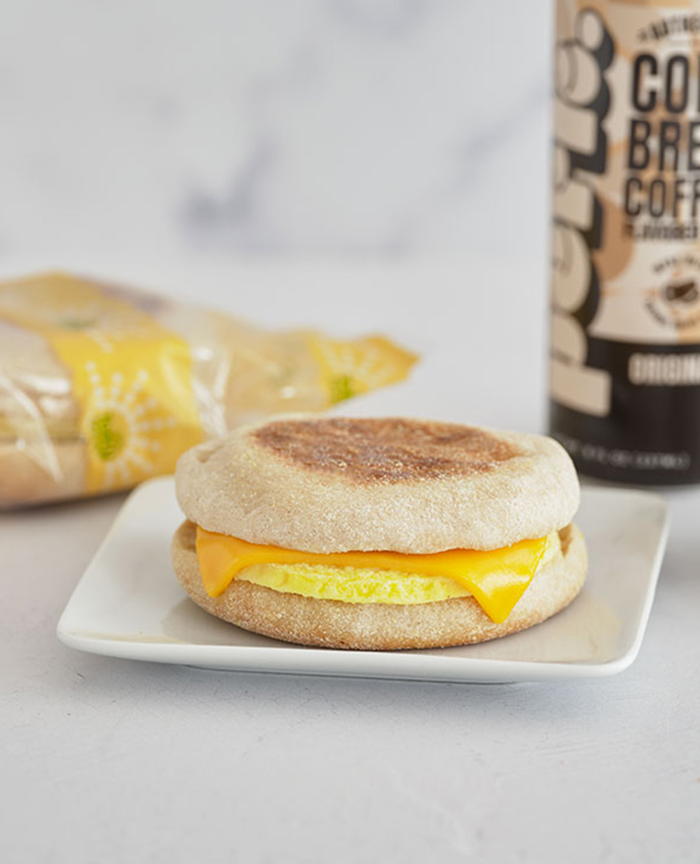 Egg Patty & Cheese on English Muffin, WG (IW)
