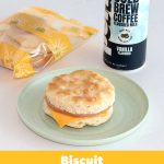 Turkey Canadian Bacon & Cheese on a Honey Wheat Biscuit, WG (IW) 73817_TkyCanBcnChsHWBiscuit_Label_980x1210